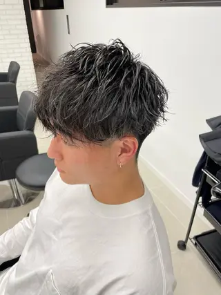 ショート パーマ ヘアアレンジ メンズ 🔥メンズ特化🔥 木村 祐太のヘアスタイル