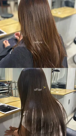 ロング カラー 表参道/透明感カラー /nanakoのヘアスタイル