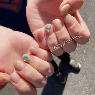 ネイル 地爪育成💅 kanaoanailのネイルデザイン