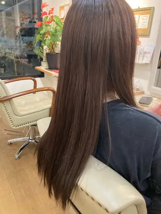ロング 宜保 享典のヘアスタイル