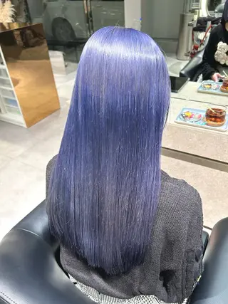 ロング 小柳 駿のヘアスタイル