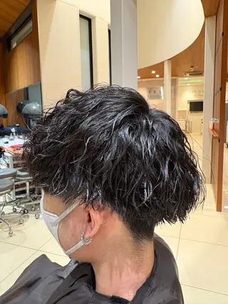 パーマ 加藤 優輝のヘアスタイル