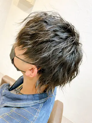 ショート メンズ 山本 マサキのヘアスタイル