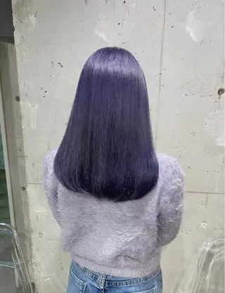 セミロング カラー ヘアアレンジ 💖似合わせカラー ブリーチ💖レイヤーのヘアスタイル