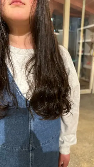 パーマ Deguchi Momokaのヘアスタイル