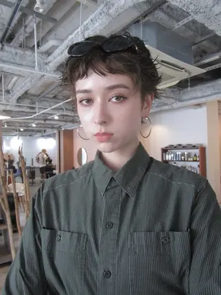 ショート yu maのヘアスタイル