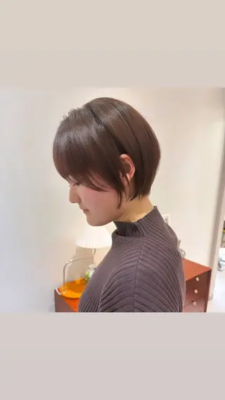 ショート 縮毛矯正 特化アツシのヘアスタイル