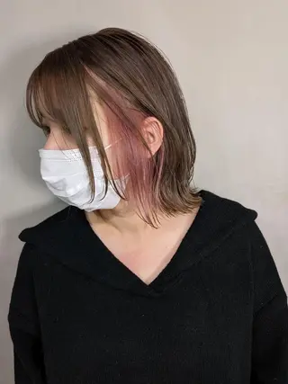 カラー 艶髪/髪質改善 塩屋公一朗のヘアスタイル
