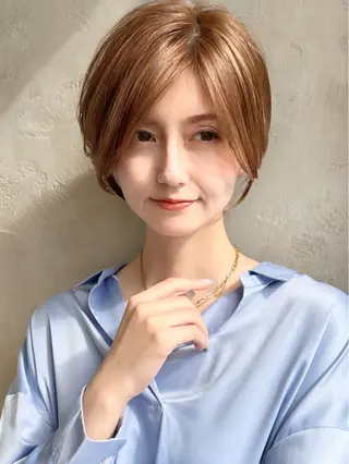 ショート カラー ショート、ボブの神✨ 峯朋也✂︎✨のヘアスタイル