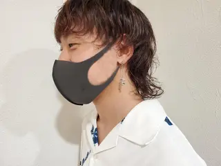 ショート パーマ メンズ パル__レイヤー/パ ーマ/デザインカラーのヘアスタイル