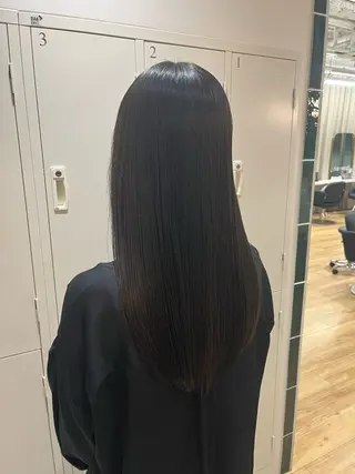 ロング ✨シルク縮毛矯正✨ RYUICHIのヘアスタイル