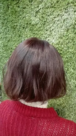 ミディアム カラー パーマ ヘアアレンジ メンズ キッズ ネイル マツエク・マツパ MEGUMI megumiのヘアスタイル