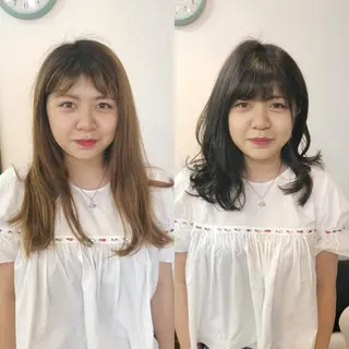 ミディアム 増山 大起のヘアスタイル