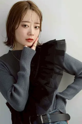ショート 川瀬 由詩のヘアスタイル