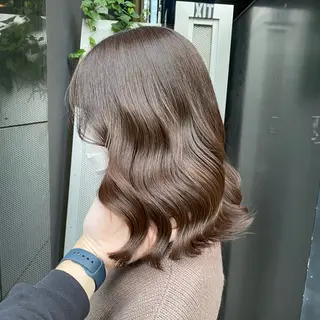 ロング カラー 山内 直英のヘアスタイル