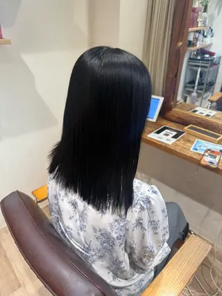 ミディアム カラー/ マツエクれな🍒のヘアスタイル