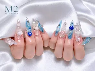 ネイル 長さだし専門店 M2 rikaのネイルデザイン