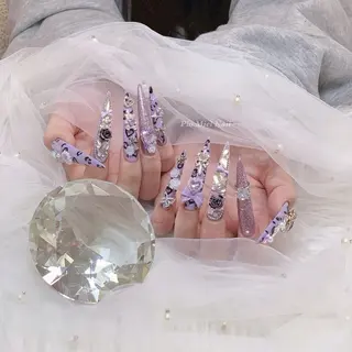 ネイル HANA 長さだしのネイルデザイン