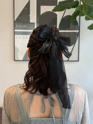 ヘアアレンジ rio ୨୧のヘアスタイル