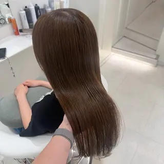 ロング カラー ParveMix 🩶🫧入江 香名のヘアスタイル