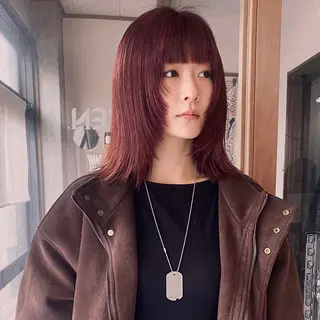 ミディアム 中村 功樹のヘアスタイル