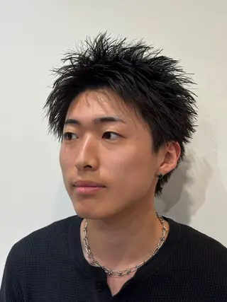 ショート メンズ 【店長】メンズ職人 短髪 ハイトーン🔥のヘアスタイル