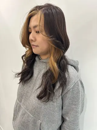 ロング カラー レイヤー/ヘアセット 💐nao.のヘアスタイル