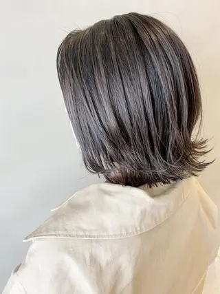 ミディアム カラー ヘアアレンジ ネイル マツエク・マツパ 夜23時まで予約🉑 reverieあきらのヘアスタイル