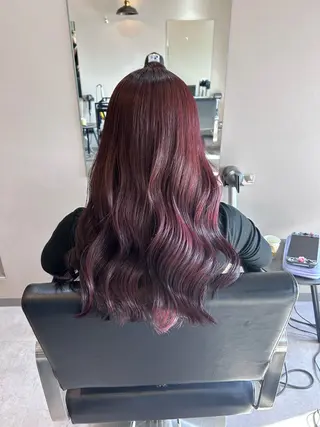 ロング カラー TOSHIKI 透明感カラー🌈のヘアスタイル