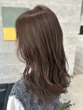 セミロング 前中|頭眠ヘッドスパ 自律神経を整える人のヘアスタイル