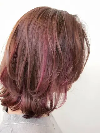 ミディアム 吉田有里🔸 カラーリスト🔸鎌倉のヘアスタイル