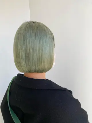 ショート カラー ヒラノホナミ 🫧艶髪🫧髪質改善のヘアスタイル