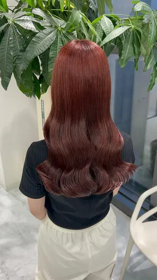 ロング カラー パーマ ヘアアレンジ メンズ キッズ ネイル マツエク・マツパ アイブロウ ブリーチなしの達人 🌈KAITOのヘアスタイル