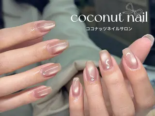ネイル 神田 ココナッツのネイルデザイン
