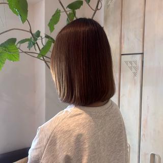 ミディアム カラー Noa🎀🫧 KNACK 東三国のヘアスタイル