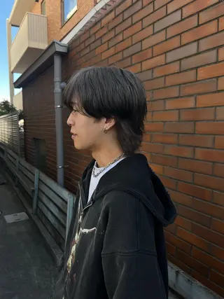 カラー メンズ 野呂 育摩のヘアスタイル