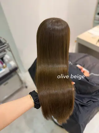 ロング カラー 艶カラー/ヘアセット 着付け　ふうか　渋谷のヘアスタイル