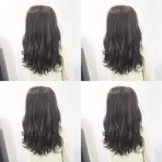 ミディアム カラー 土井 浩輔のヘアスタイル