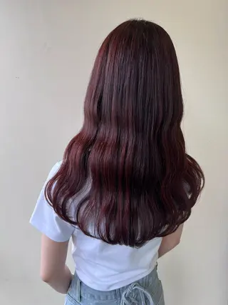 ロング レイヤーカット 🇰🇷SAYAのヘアスタイル
