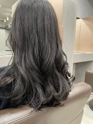ロング 吉田一輝 外国人パーマのヘアスタイル