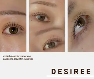 マツエク・マツパ Desiree NANAのマツエク・マツパデザイン