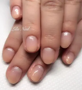 ネイル モチの良さ◉ フィルインネイル♡のネイルデザイン