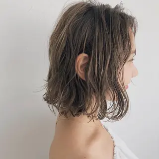 ショート カラー 似合わせカット/ レイヤーカット/新谷のヘアスタイル
