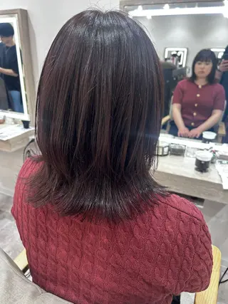 ミディアム 菅原 琉偉のヘアスタイル