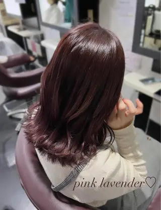 ミディアム カラー 艶髪 ♡Tomiyaのヘアスタイル