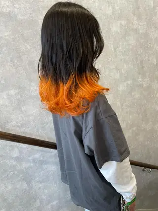 ロング カラー HAREru. モデル募集【戸塚】のヘアスタイル
