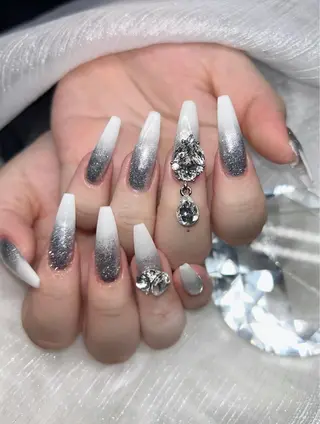 ネイル 銀河_ Chan nailsのネイルデザイン