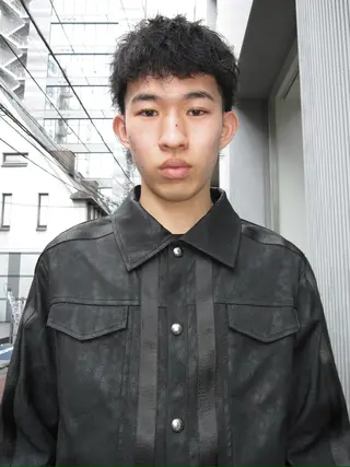 ショート パーマ メンズ Daiki メンズヘアのヘアスタイル
