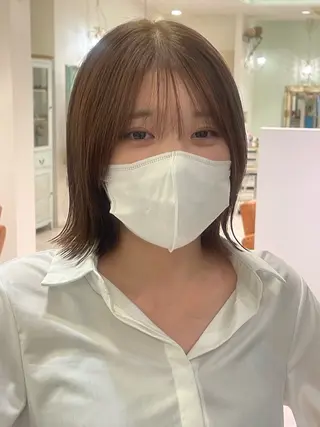 ミディアム カラー Lita たいちのヘアスタイル