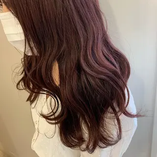 ロング カラー 暖色/ブリーチカラー 🎀 M i k uのヘアスタイル